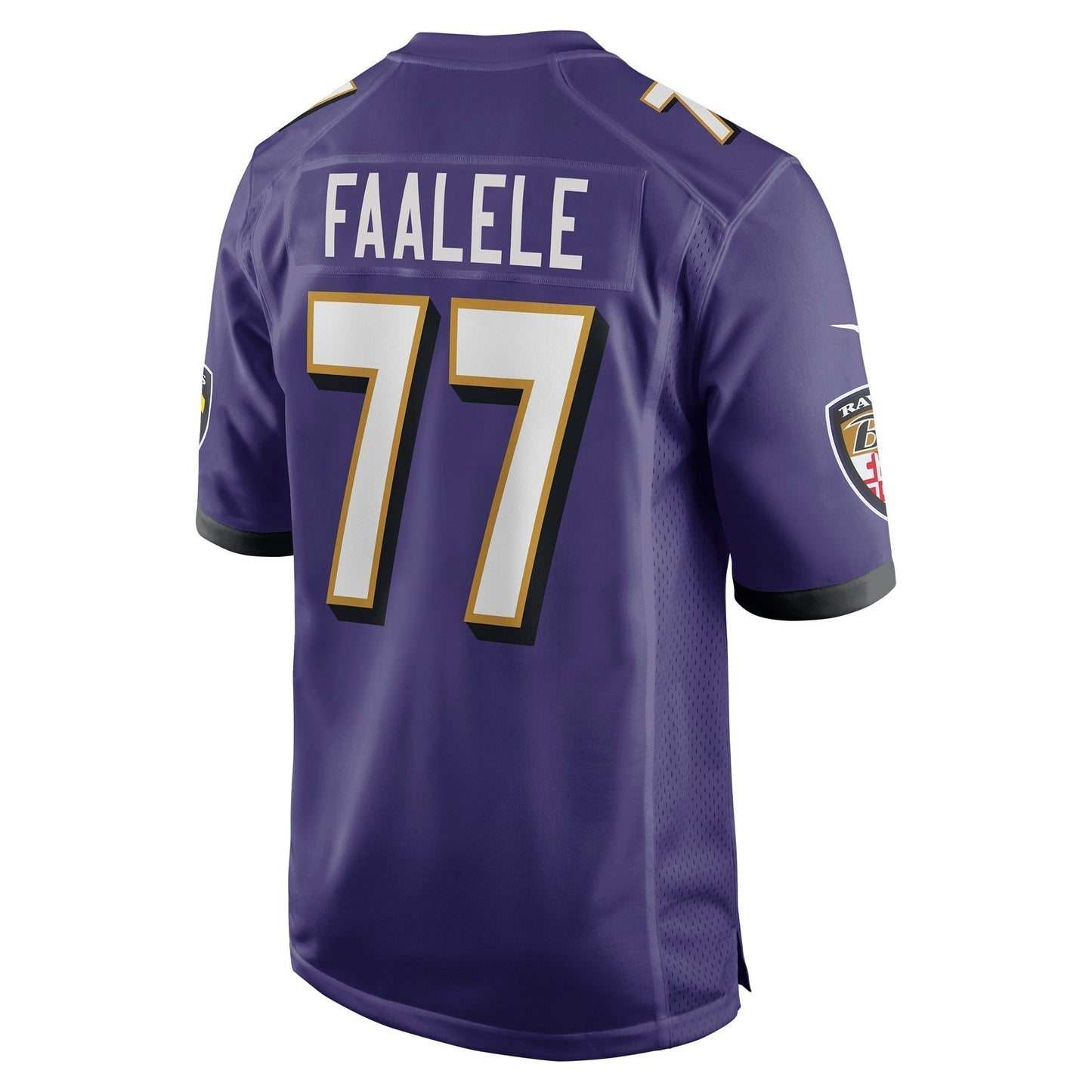 Daniel Faalele Baltimore Ravens Nike Game Jersey - Purple
