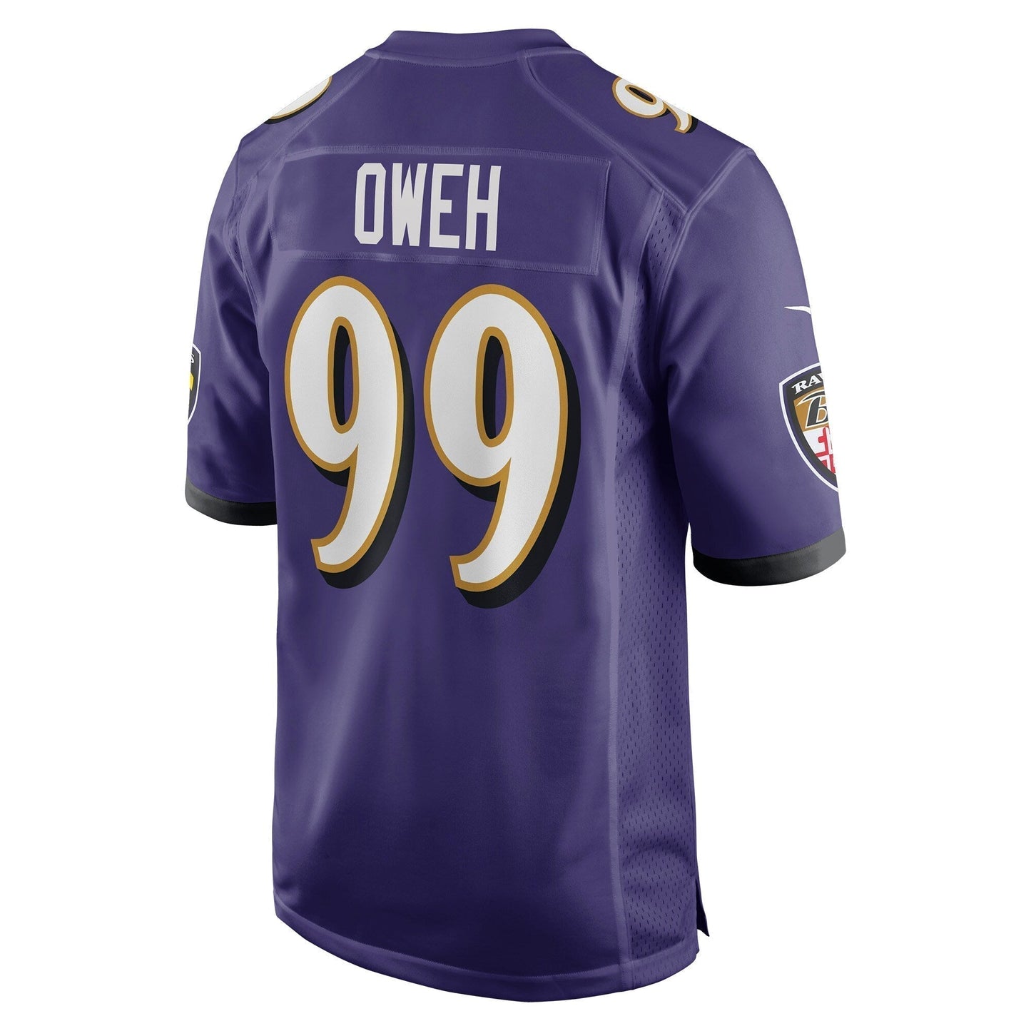 Odafe Oweh Baltimore Ravens Nike Game Jersey - Purple