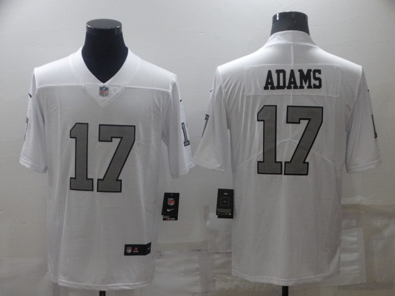 Men's Las Vegas Raiders #17 Davante Adams White Game Jersey1 Stitched American Football Jerseys
