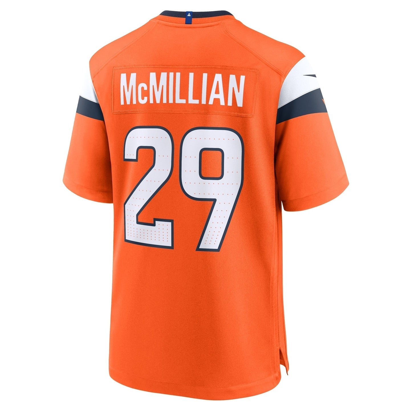 Ja'Quan McMillian Denver Broncos Nike Team Game Jersey - Orange