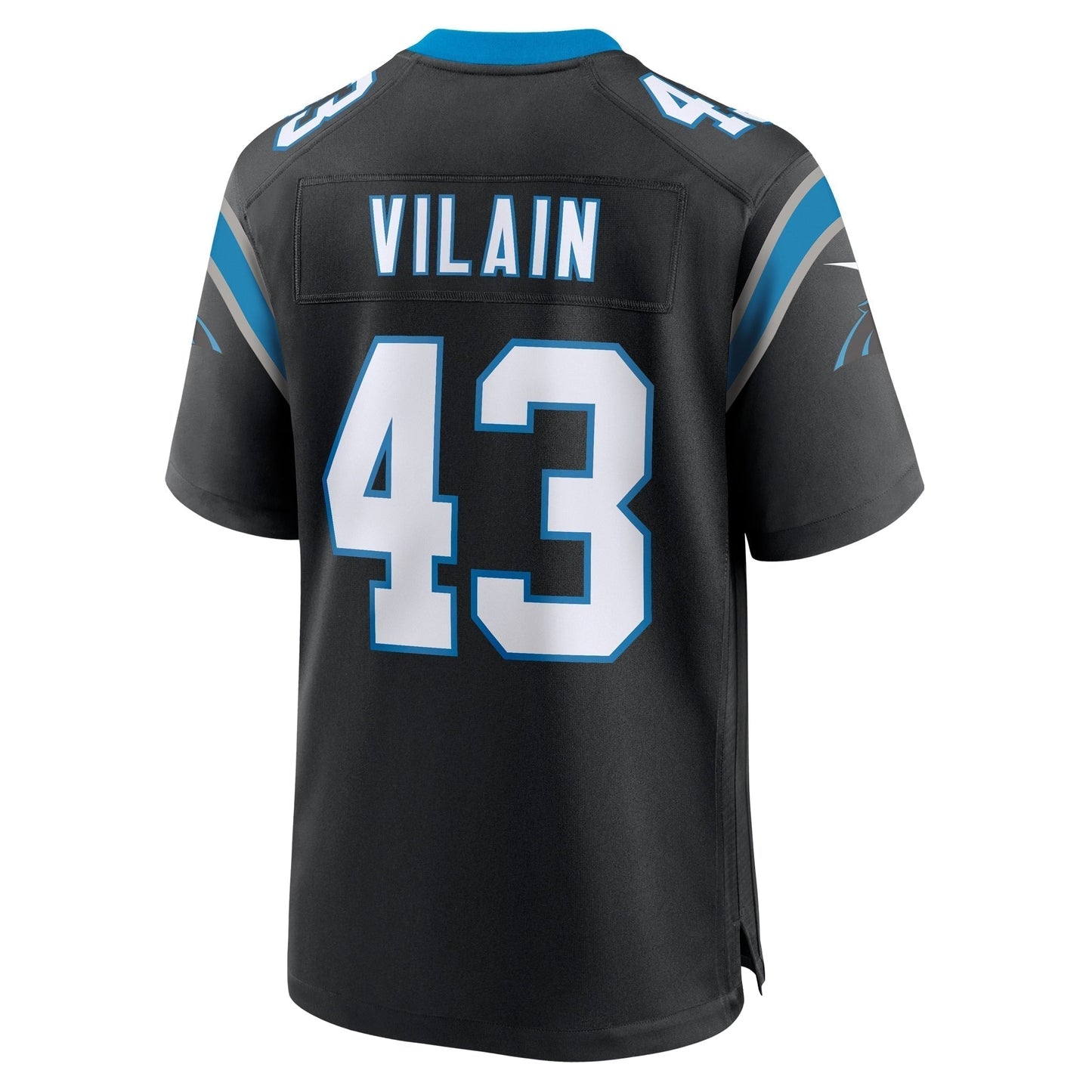 Luiji Vilain Carolina Panthers Nike Game Jersey - Black