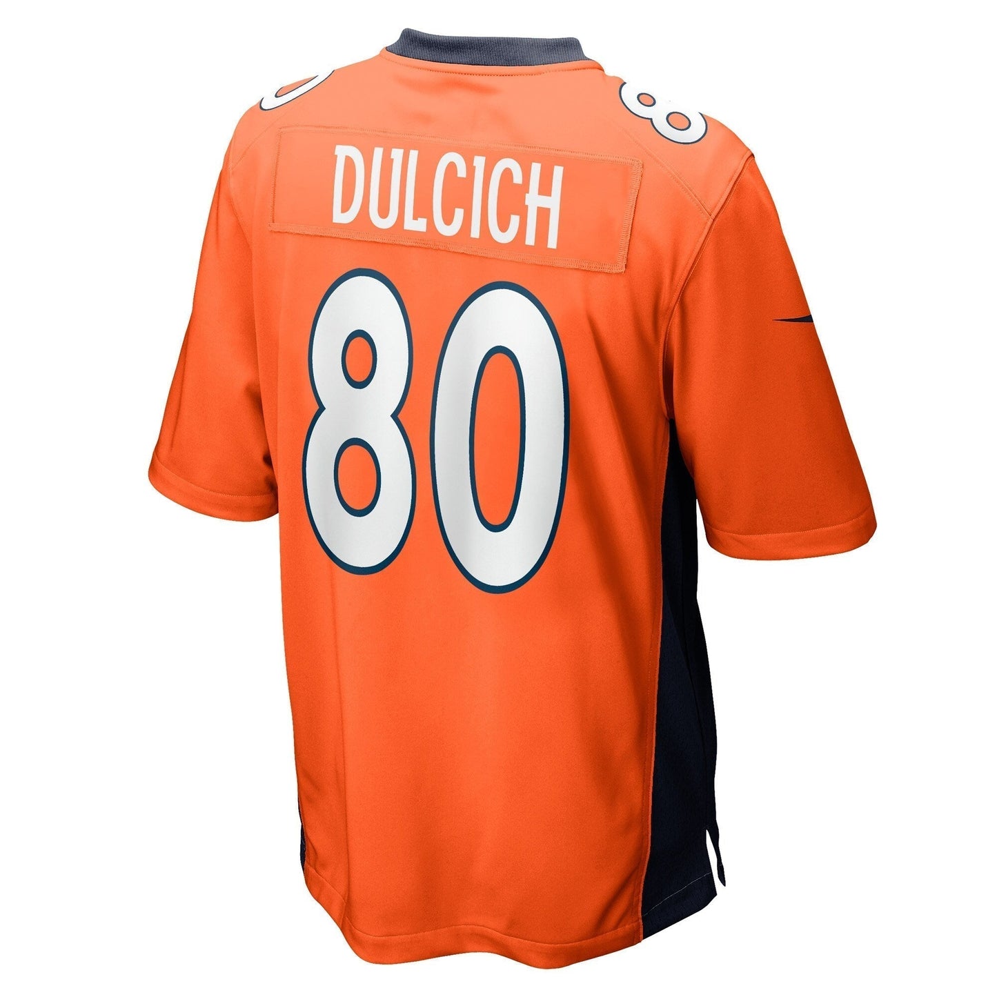 Greg Dulcich Denver Broncos Nike Game Jersey - Orange
