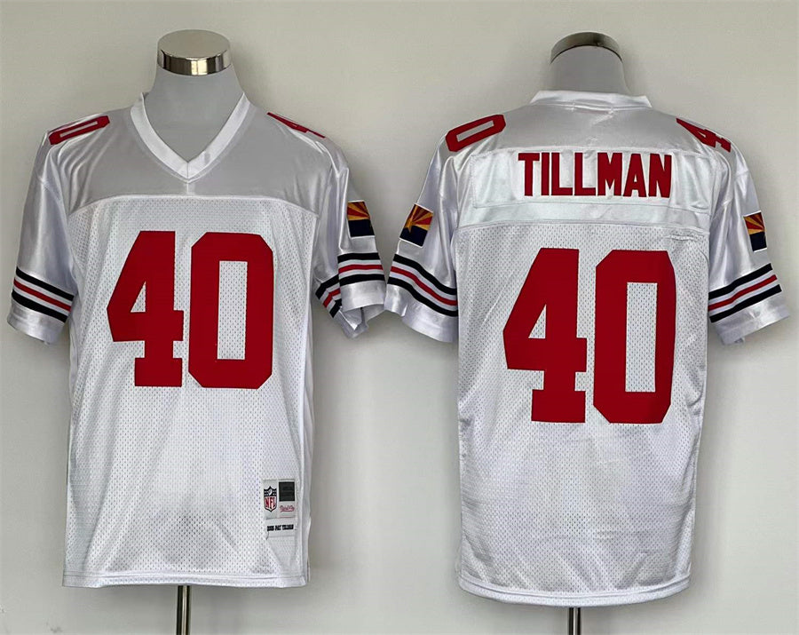 Men's Arizona Cardinals Pat Tillman White Legacy Replica Jersey1