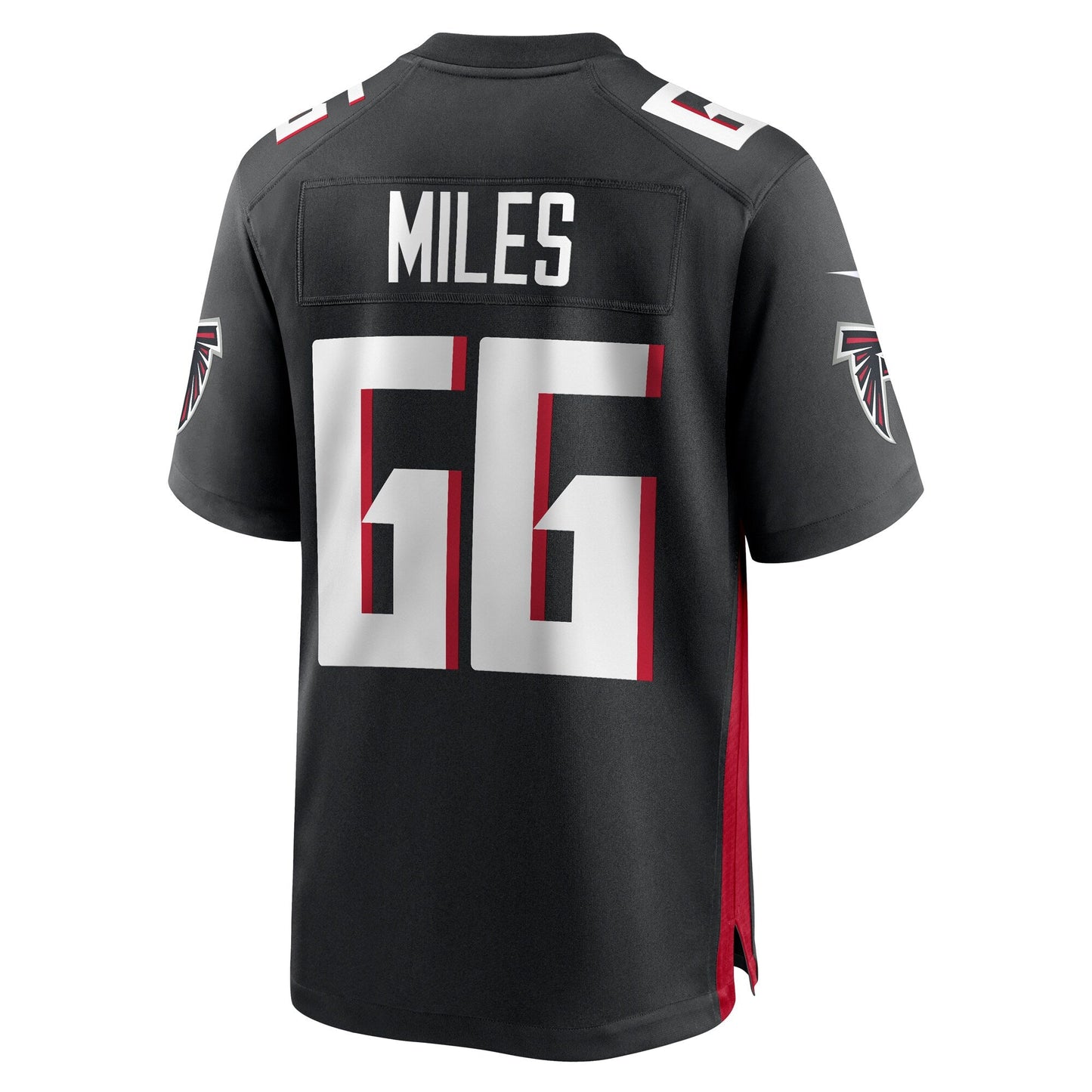 Joshua Miles Atlanta Falcons Nike Game Jersey - Black