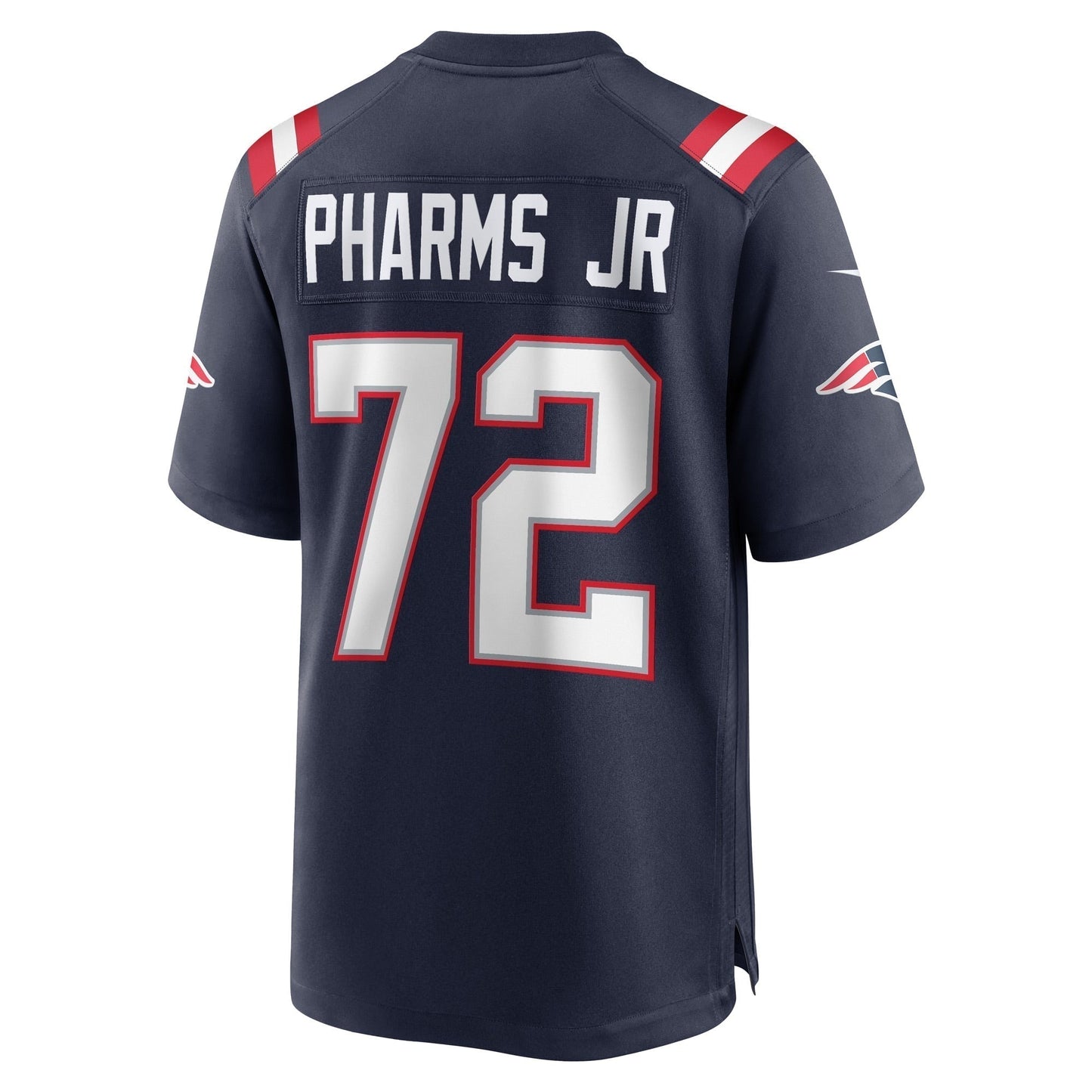 Jeremiah Pharms Jr. New England Patriots Nike Game Jersey - Navy