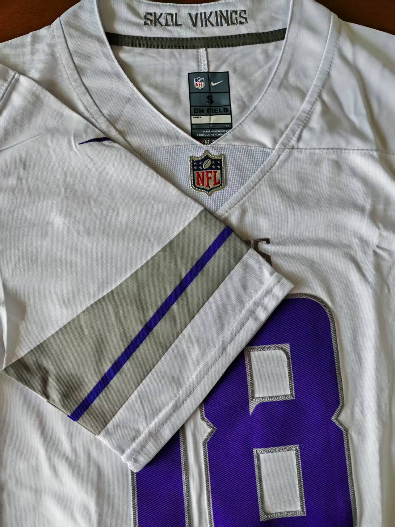 Men's Minnesota Vikings Justin Jefferson Nike Jersey - White