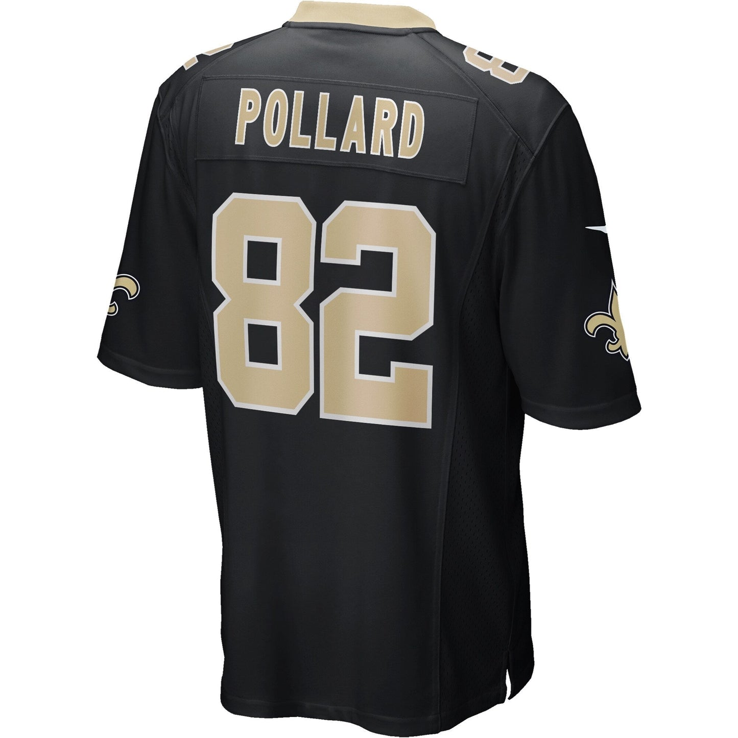 Bob Pollard New Orleans Saints Nike Game Retired Jersey - Black