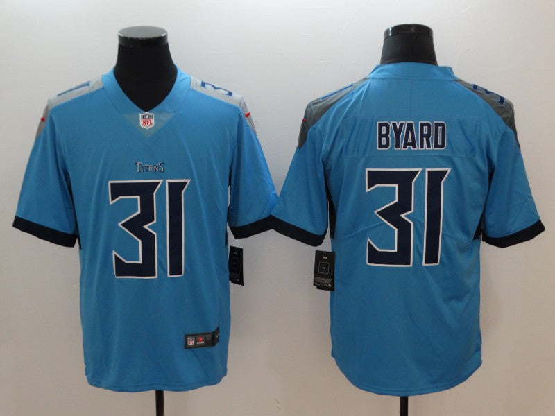 Men's Tennessee Titans Kevin Byard #31 Light Blue Game Jersey1