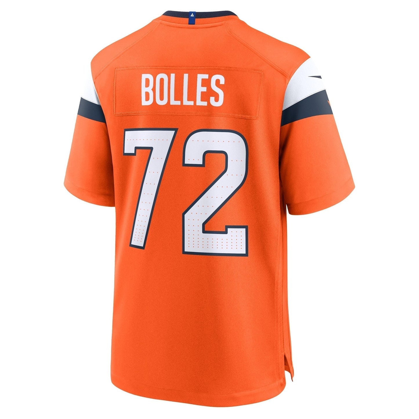 Garett Bolles Denver Broncos Nike Team Game Jersey - Orange