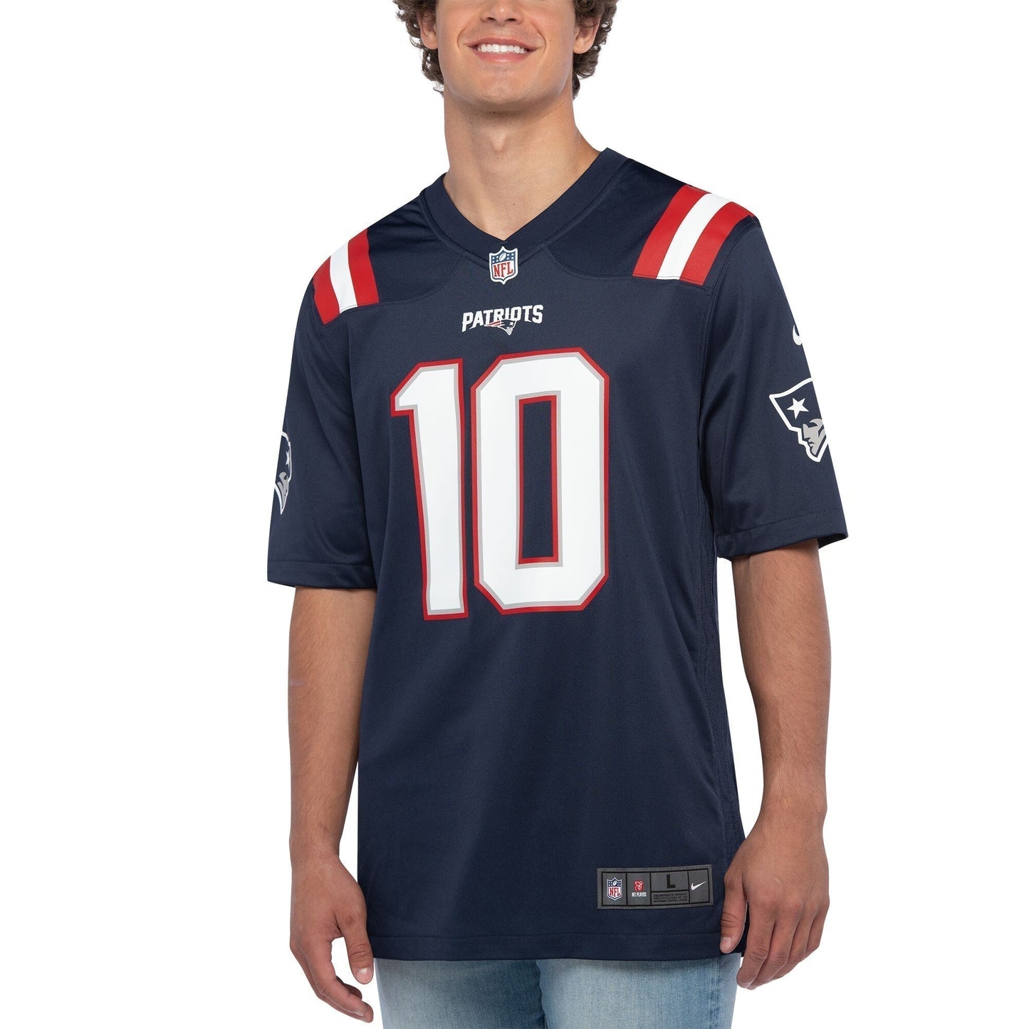 Mac Jones New England Patriots Nike Game Jersey - Navy