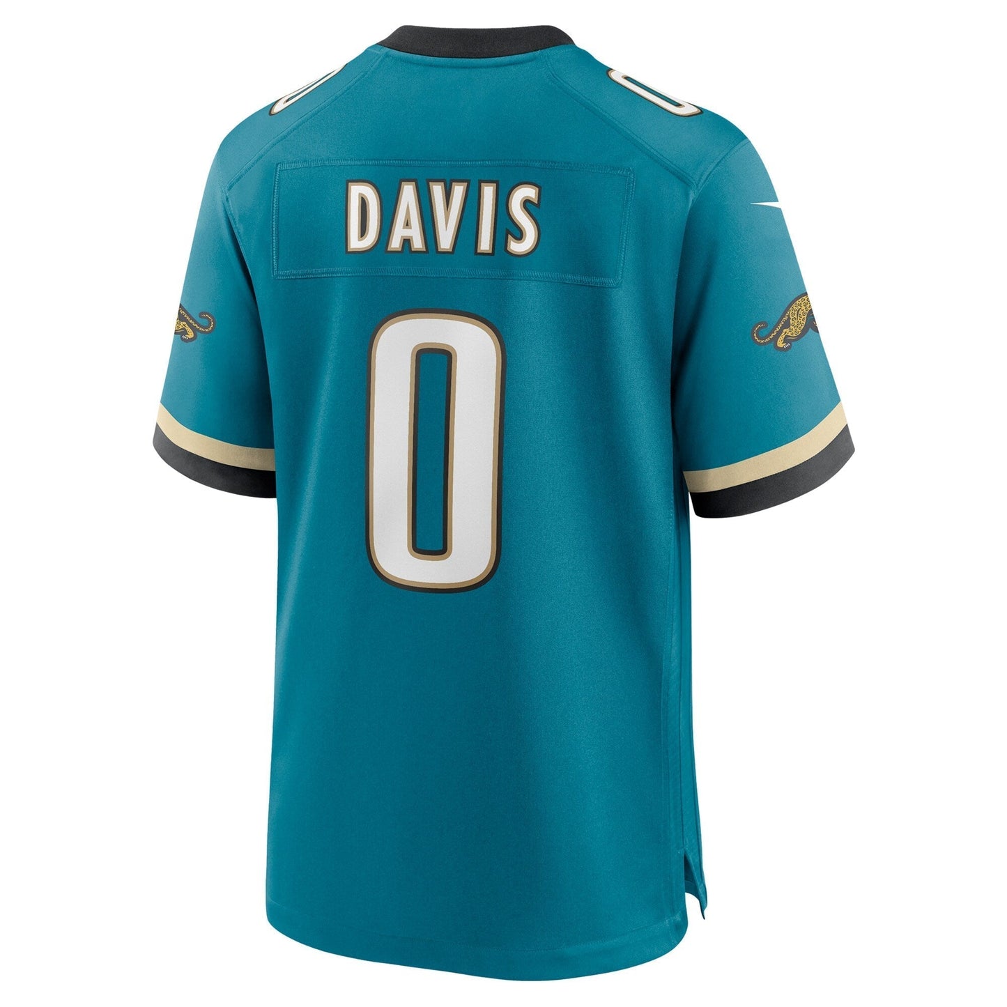 Gabe Davis Jacksonville Jaguars Nike Prowler Throwback Game Jersey - Teal