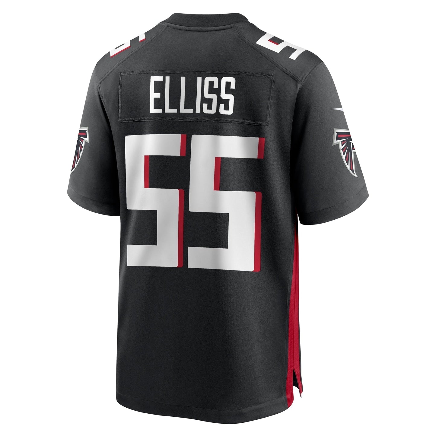 Kaden Elliss Atlanta Falcons Nike Game Jersey - Black