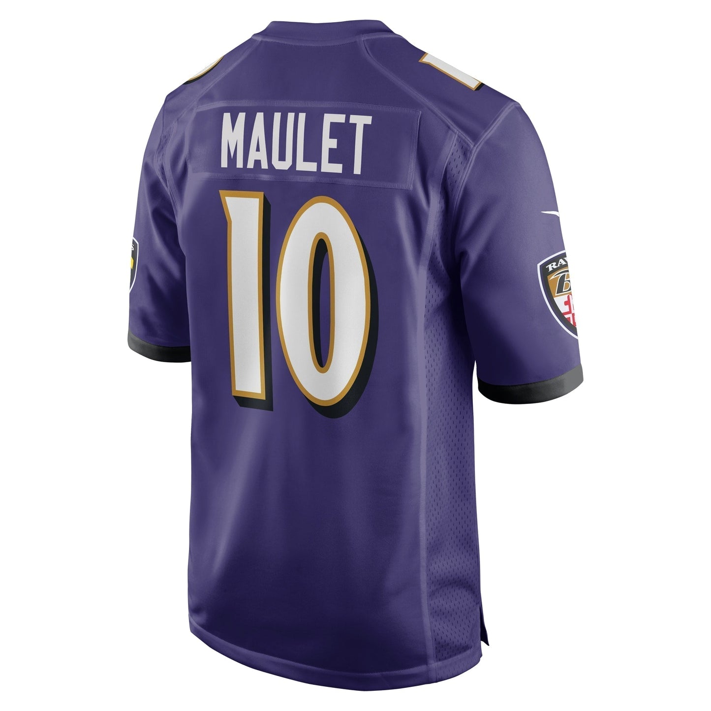 Arthur Maulet Baltimore Ravens Nike Game Jersey - Purple