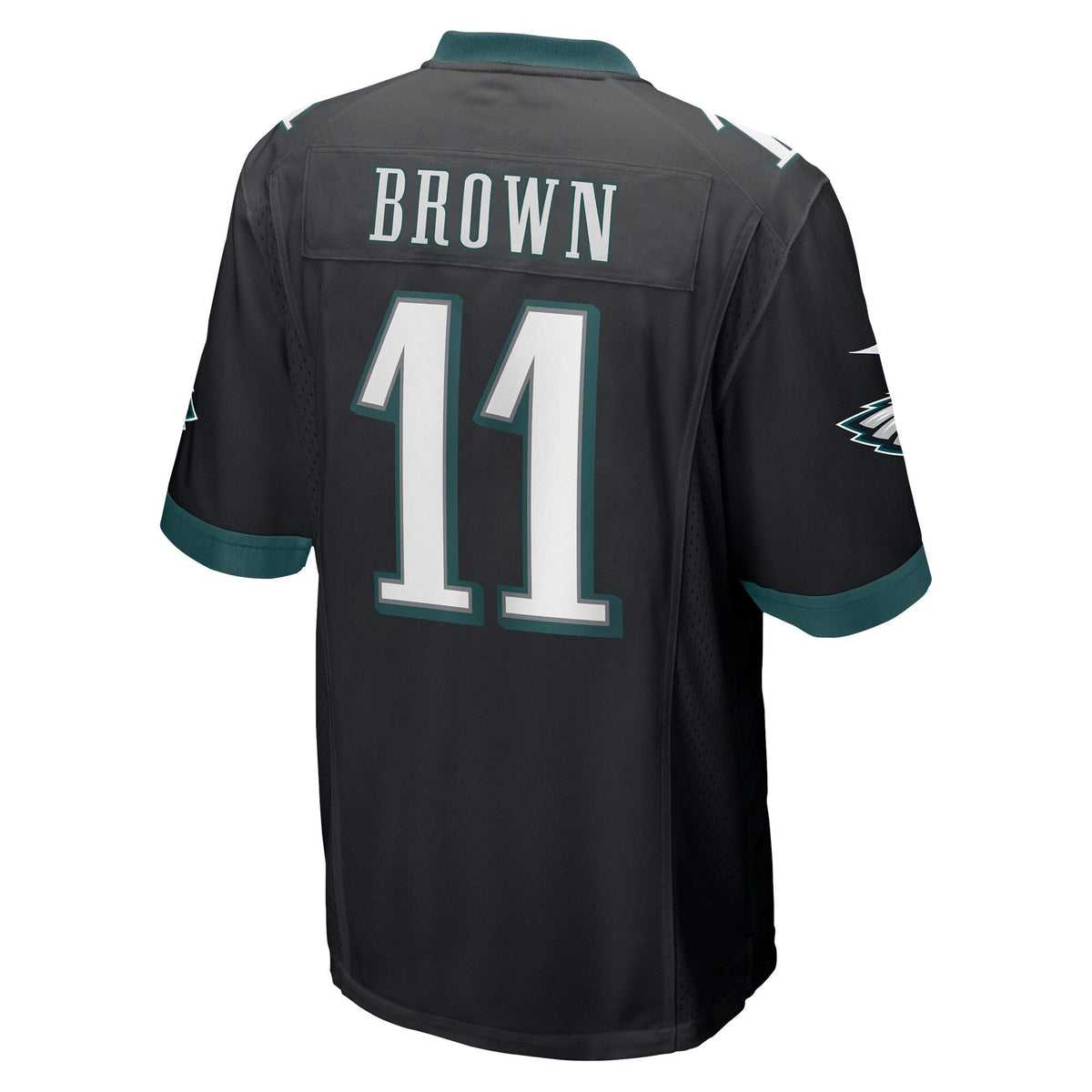 A.J. Brown Philadelphia Eagles Nike Game Jersey - Black