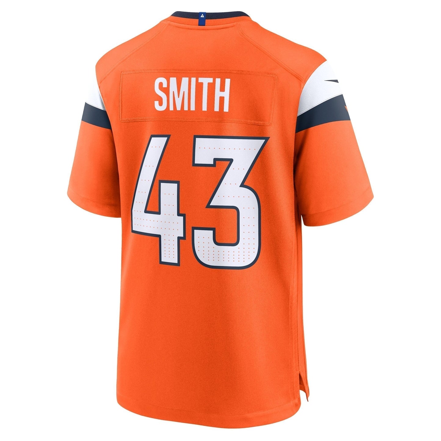 Keidron Smith Denver Broncos Nike Team Game Jersey - Orange