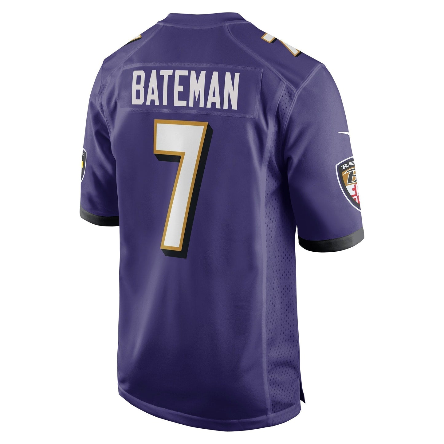 Rashod Bateman Baltimore Ravens Nike Game Jersey - Purple