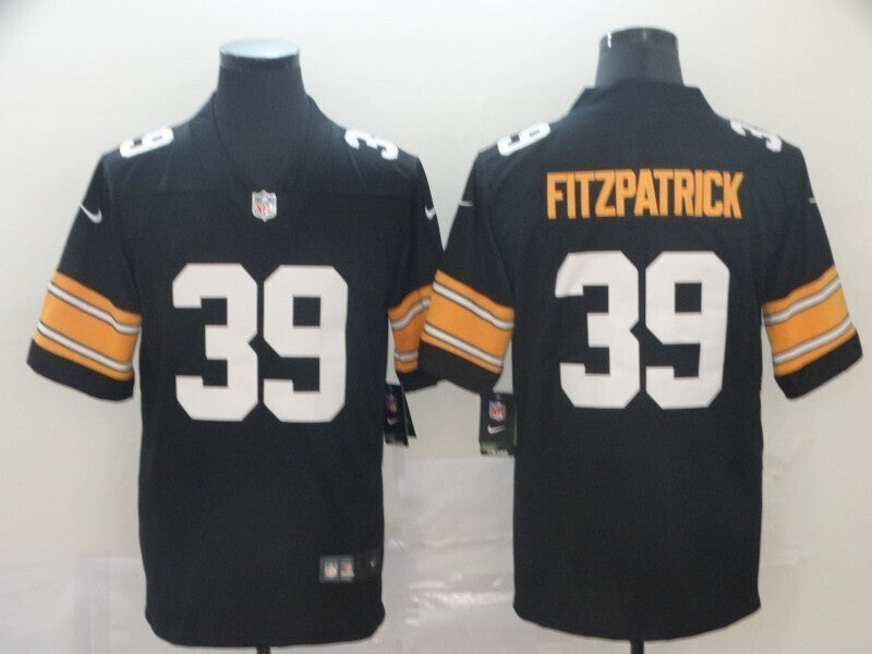 Men's Pittsburgh Steelers Minkah Fitzpatrick Nike Jersey - Black-No team logo