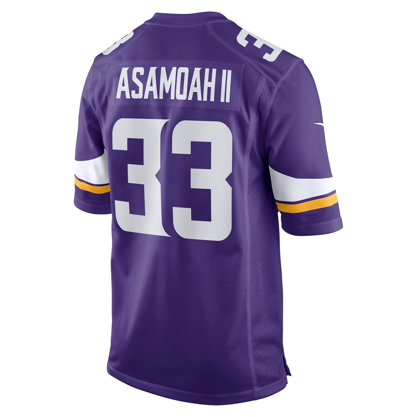 Brian Asamoah Minnesota Vikings Nike Game Jersey - Purple