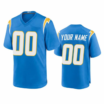 Custom1 Los Angeles Chargers American Football Jerseys Stitched 2022 Jerseys