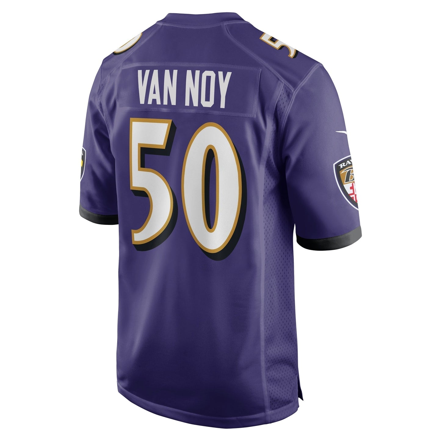 Kyle Van Noy Baltimore Ravens Nike Game Jersey - Purple