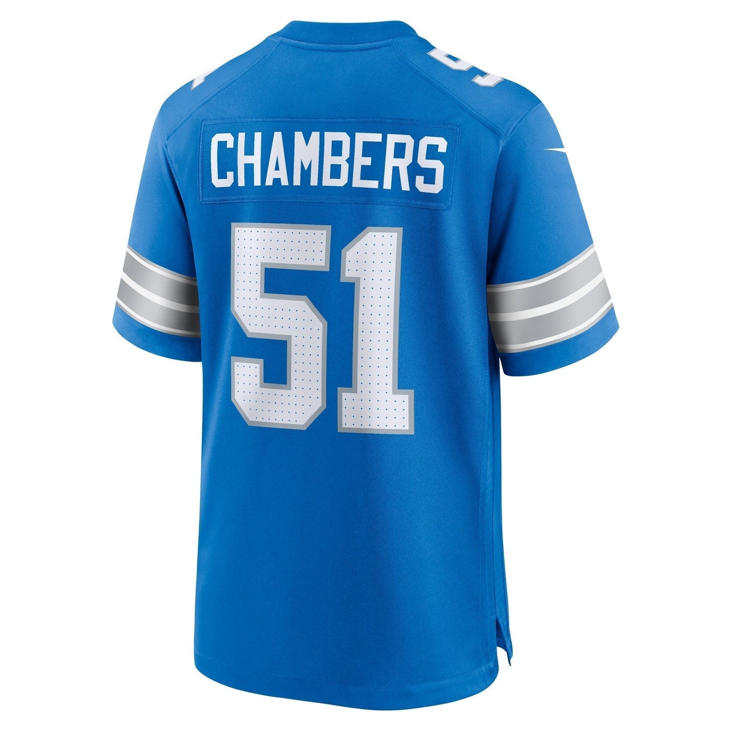 Steele Chambers Detroit Lions Nike Game Jersey - Blue