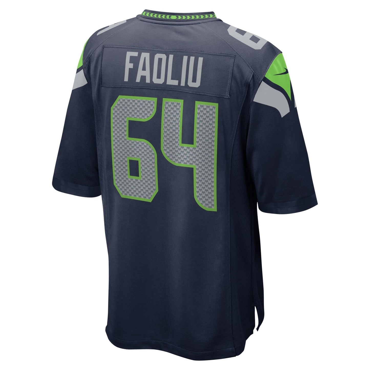 Austin Faoliu Seattle Seahawks Nike Game Jersey - College Navy