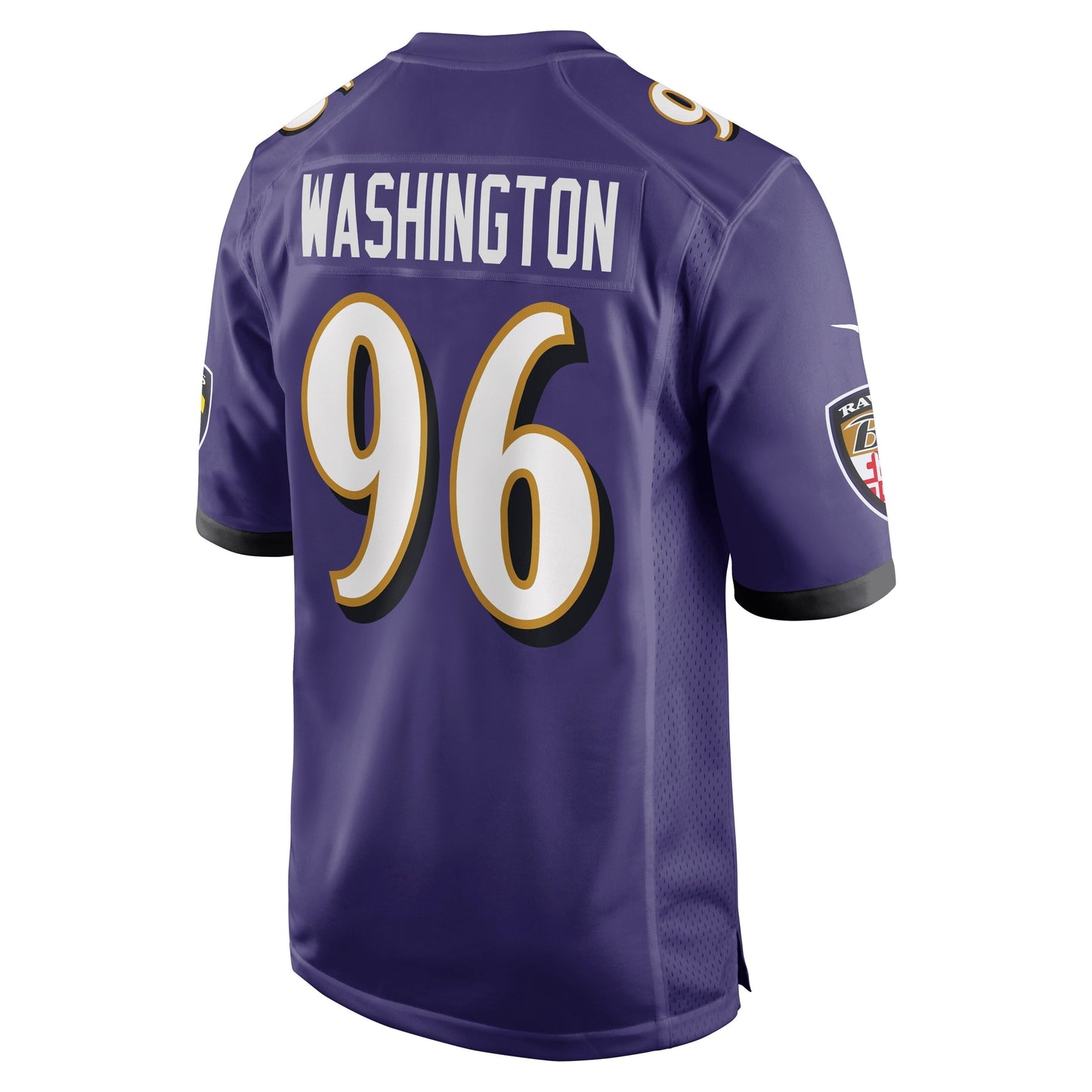 Broderick Washington Baltimore Ravens Nike Game Jersey - Purple