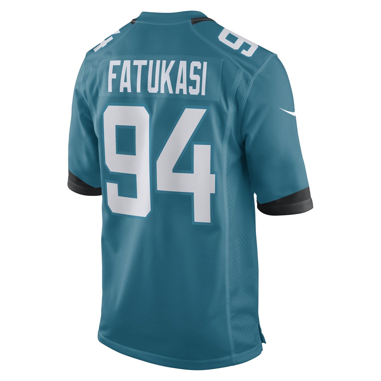Folorunso Fatukasi Jacksonville Jaguars Nike Game Jersey - Teal