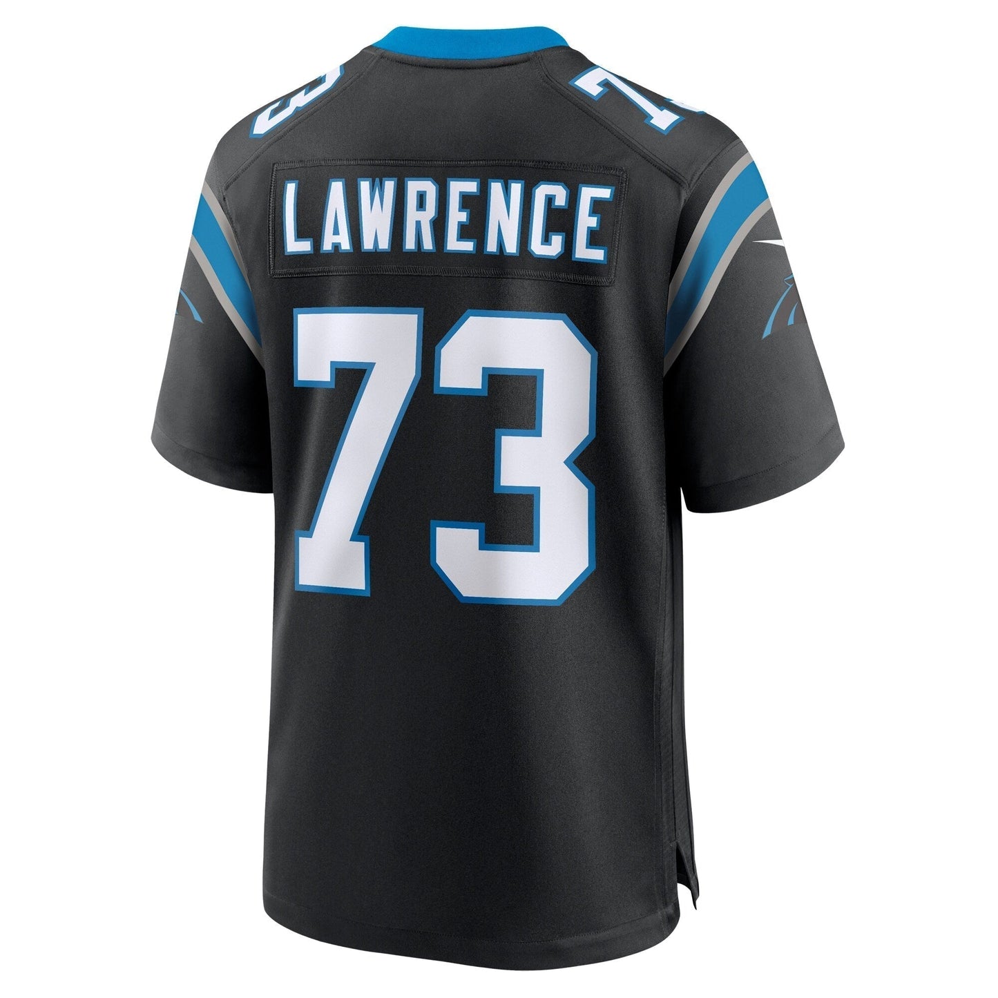 Rashard Lawrence Carolina Panthers Nike Game Jersey - Black