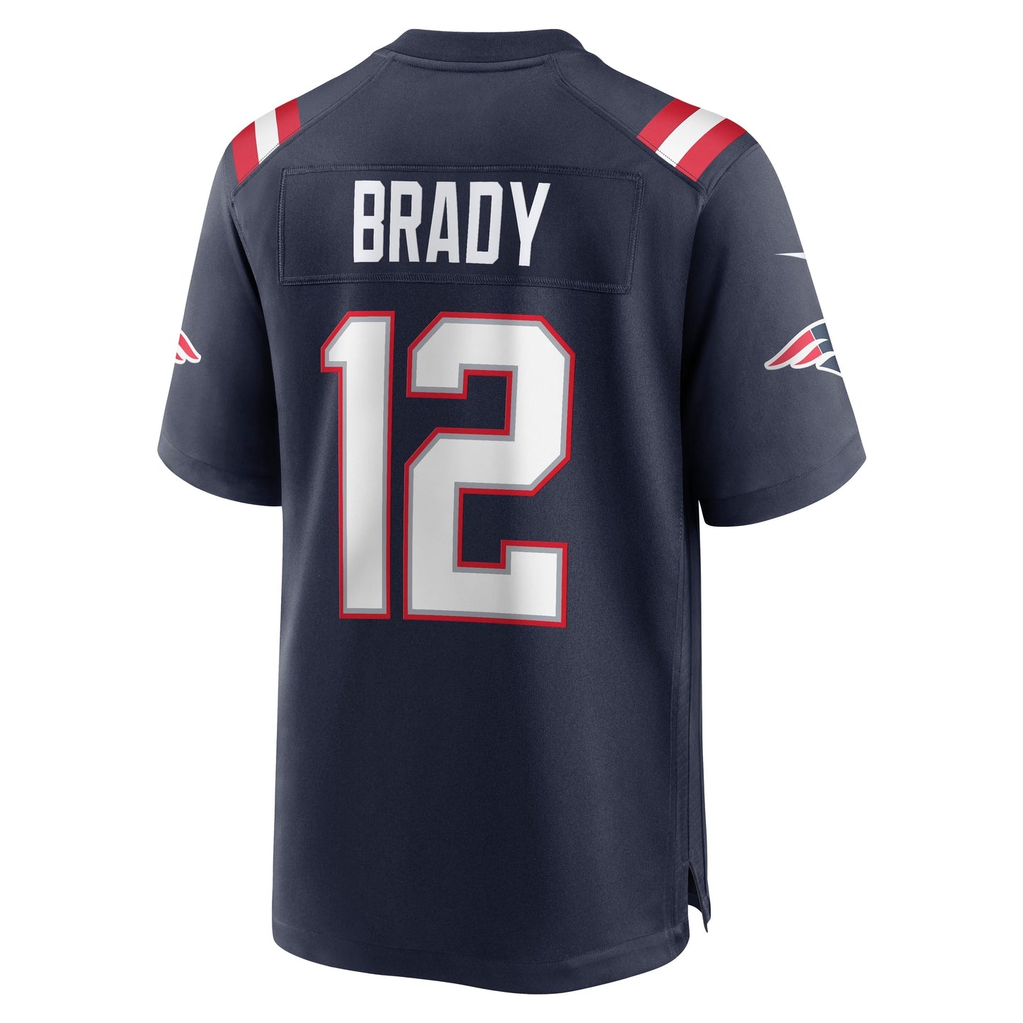 Tom Brady New England Patriots Nike Game Retired Jersey - Navy