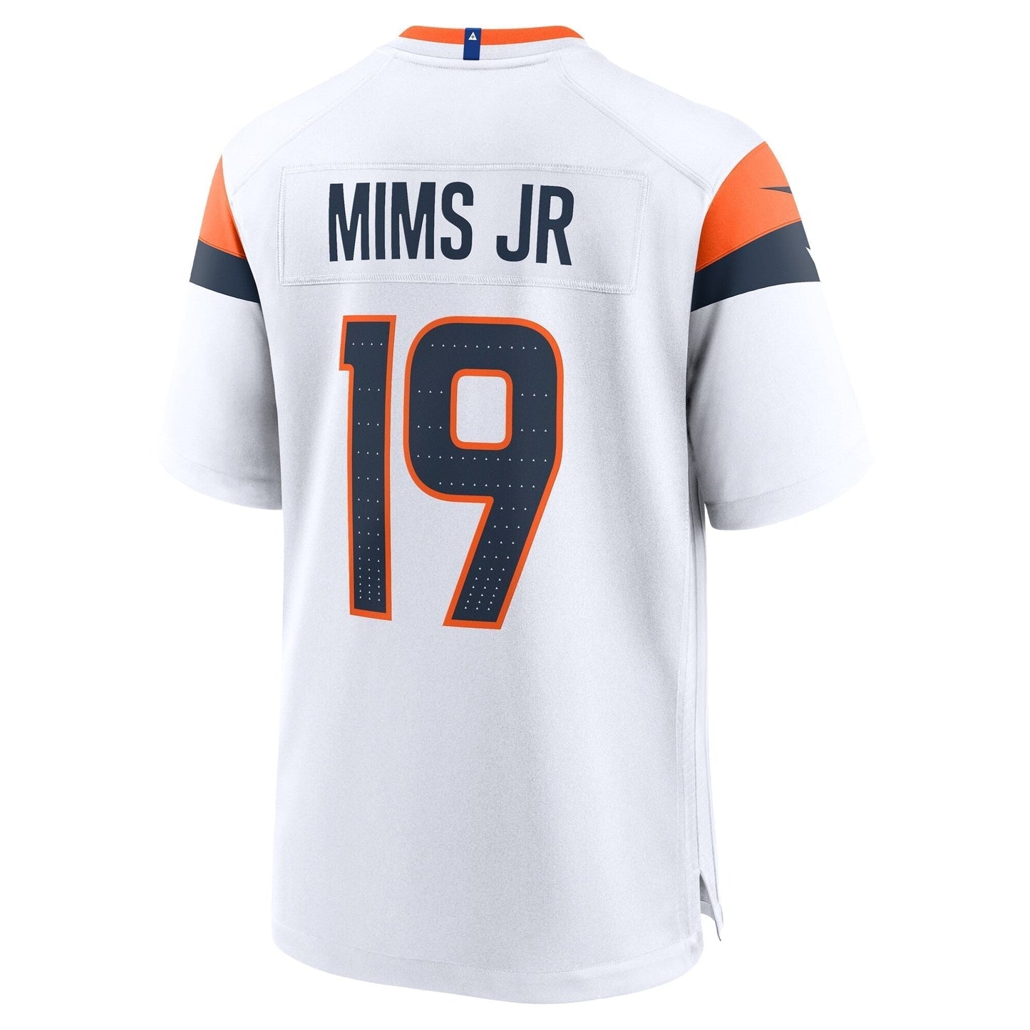 Marvin Mims Jr Denver Broncos Nike Game Jersey - White