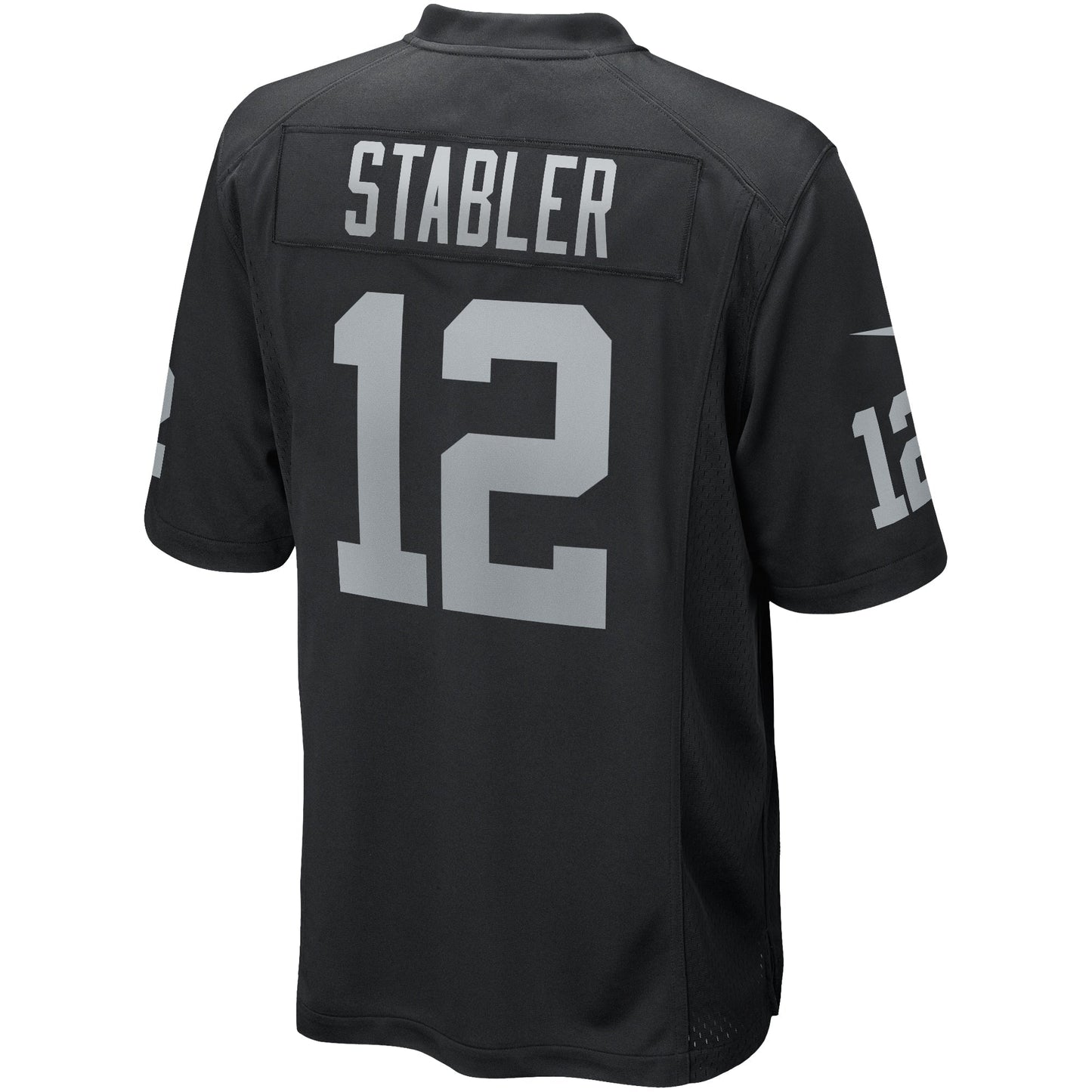 Ken Stabler Las Vegas Raiders Nike Game Retired Jersey - Black