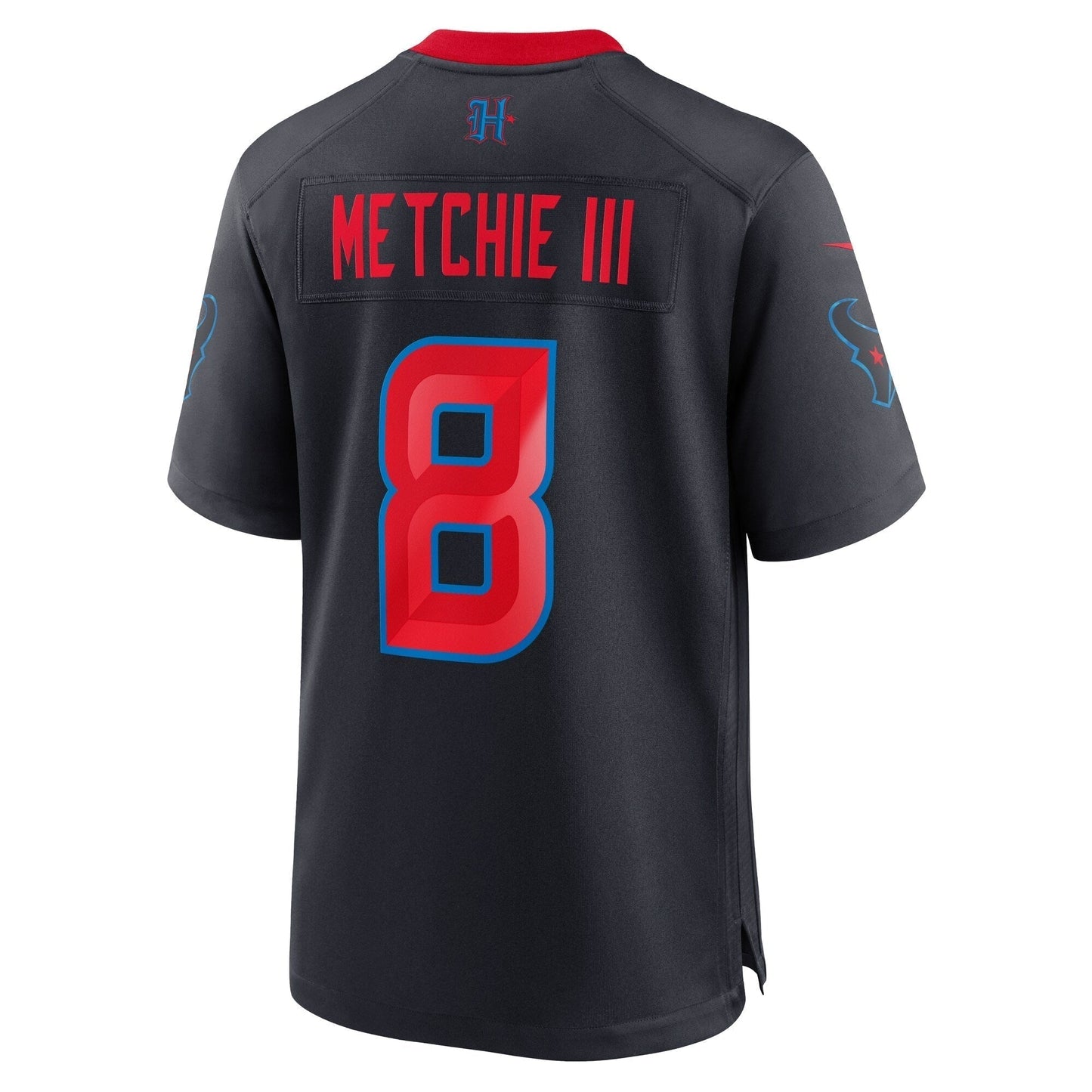 John Metchie III Houston Texans Nike 2nd Alternate Game Jersey - Navy