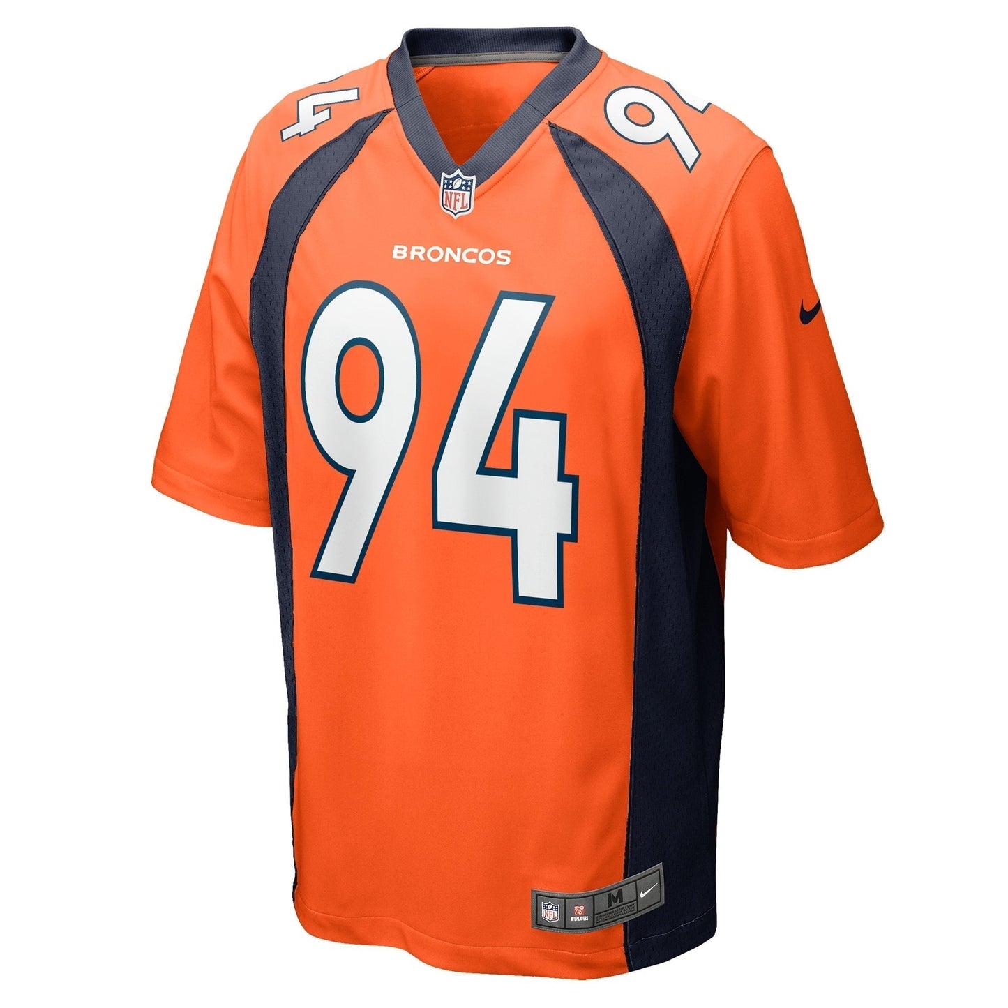 Keondre Coburn Denver Broncos Nike Game Jersey - Orange
