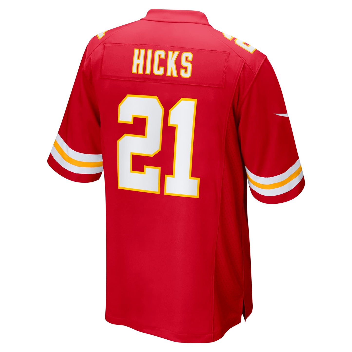 Jaden Hicks Kansas City Chiefs Nike Game Jersey - Red
