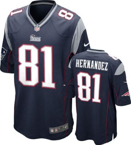 New England Patriots Aaron Hernandez #81 Jersey