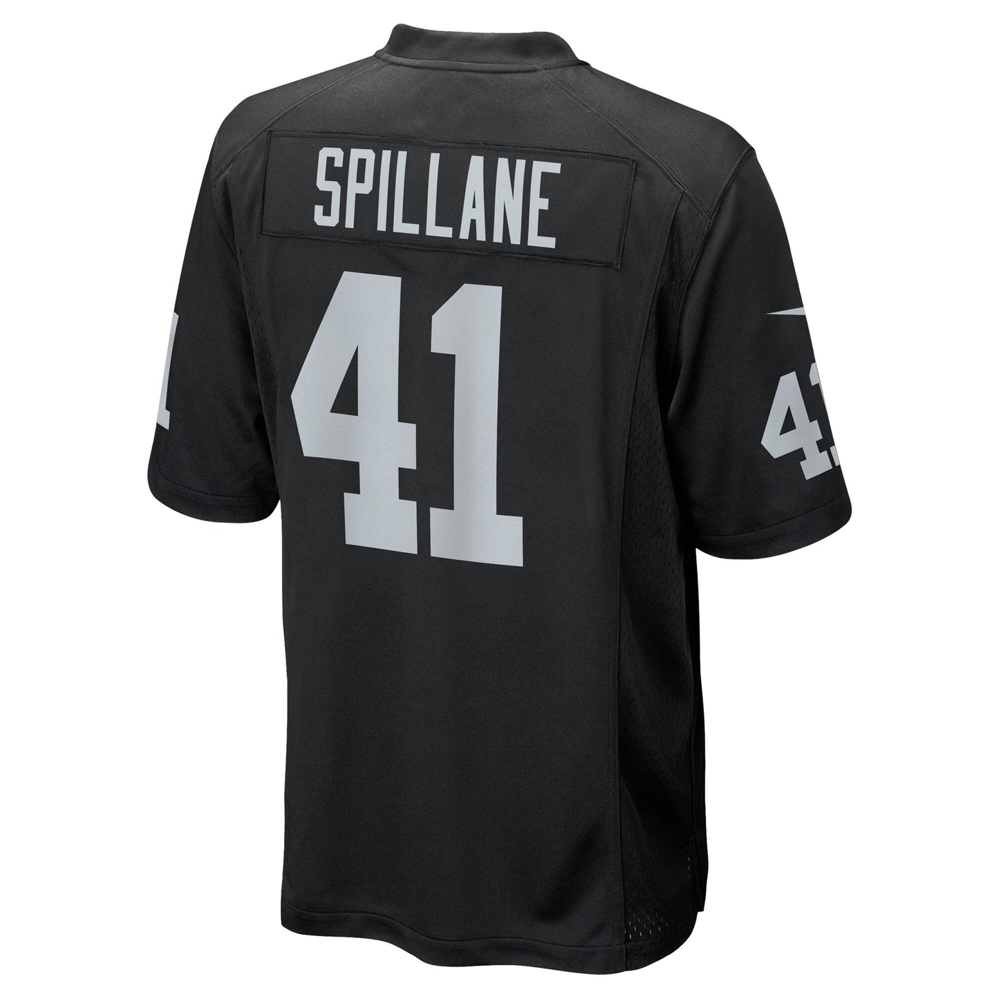 Robert Spillane Las Vegas Raiders Nike Game Jersey - Black