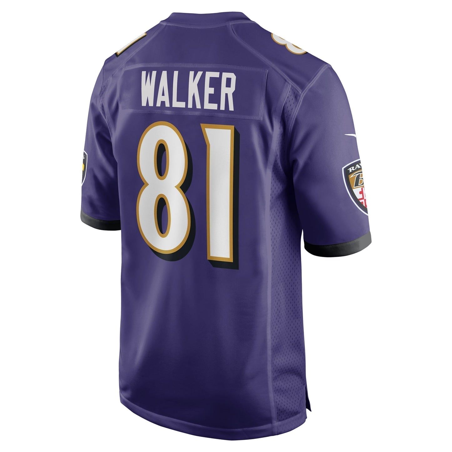Devontez Walker Baltimore Ravens Nike Team Game Jersey - Purple