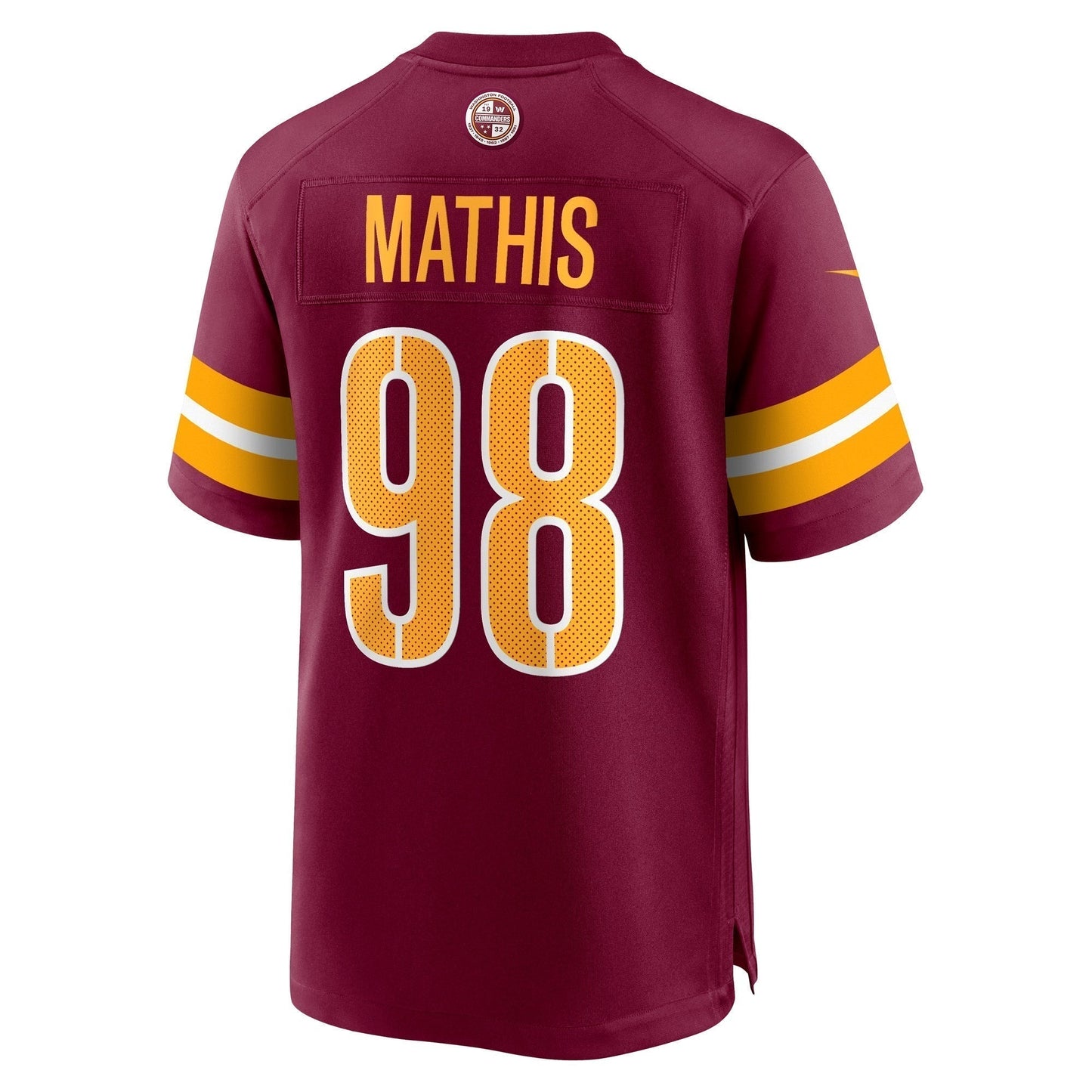 Phidarian Mathis Washington Commanders Nike Game Jersey - Burgundy