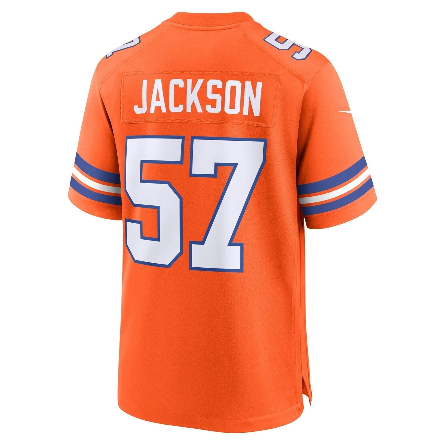 Tom Jackson Denver Broncos Nike Mile High Collection 1977 Throwback Retired Game Jersey - Orange
