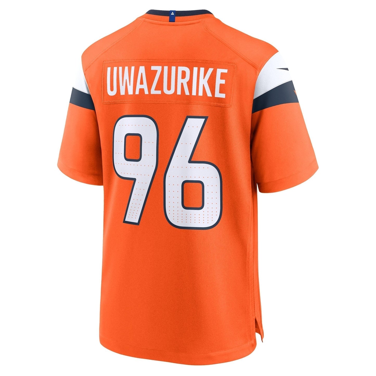 Eyioma Uwazurike Denver Broncos Nike Team Game Jersey - Orange
