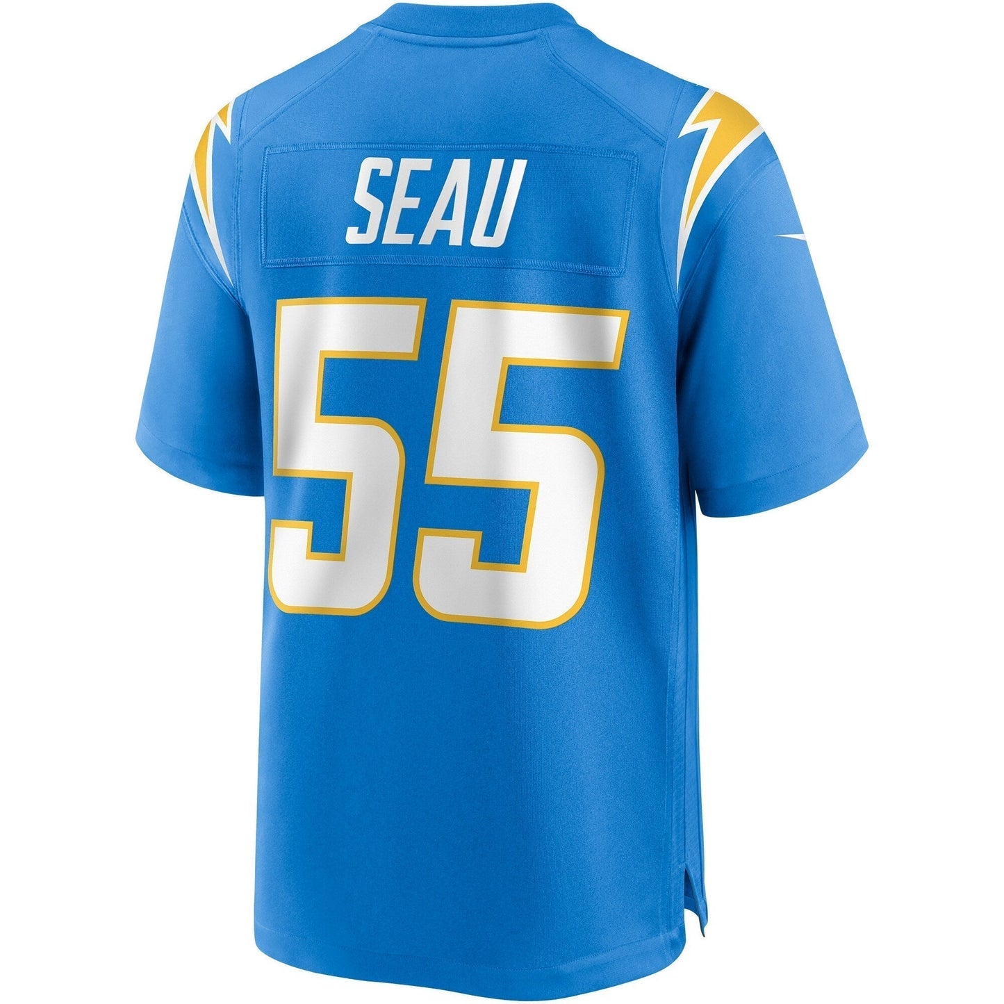Junior Seau Los Angeles Chargers Nike Game Retired Jersey - Powder Blue