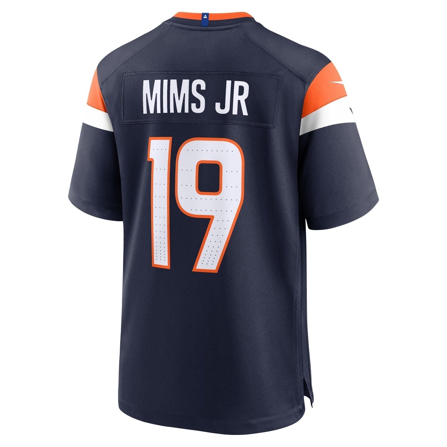 Marvin Mims Jr Denver Broncos Nike Alternate Game Jersey - Navy