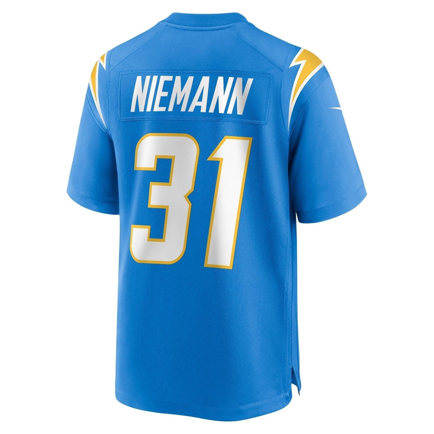Nick Niemann Los Angeles Chargers Nike Game Jersey - Powder Blue