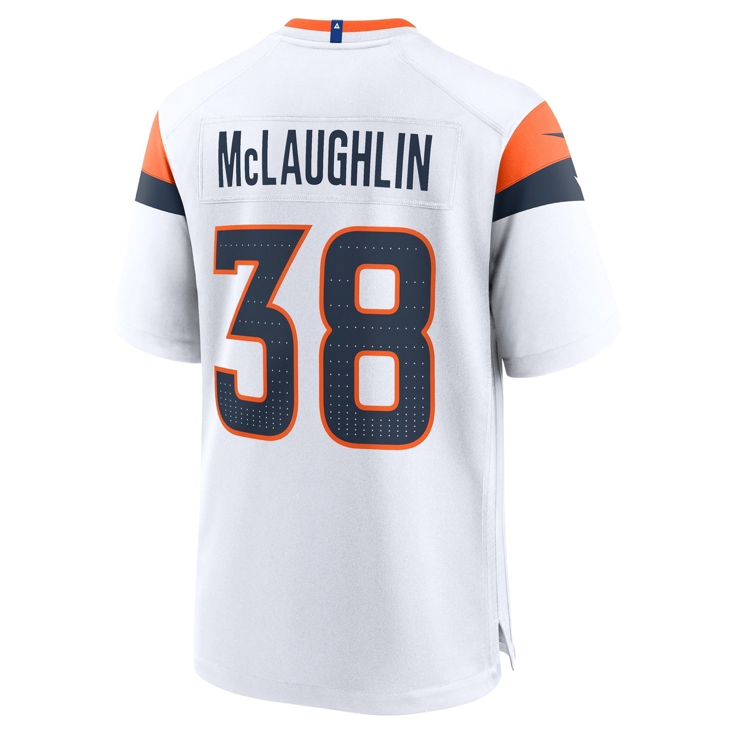 Jaleel McLaughlin Denver Broncos Nike Game Jersey - White