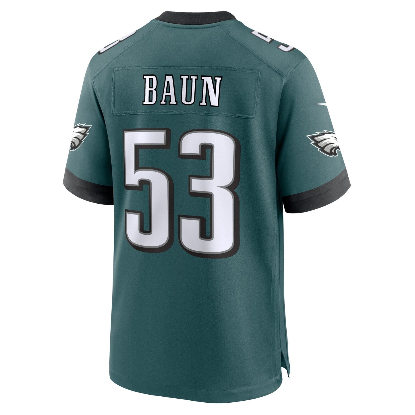 Zach Baun Philadelphia Eagles Nike Game Jersey - Midnight Green
