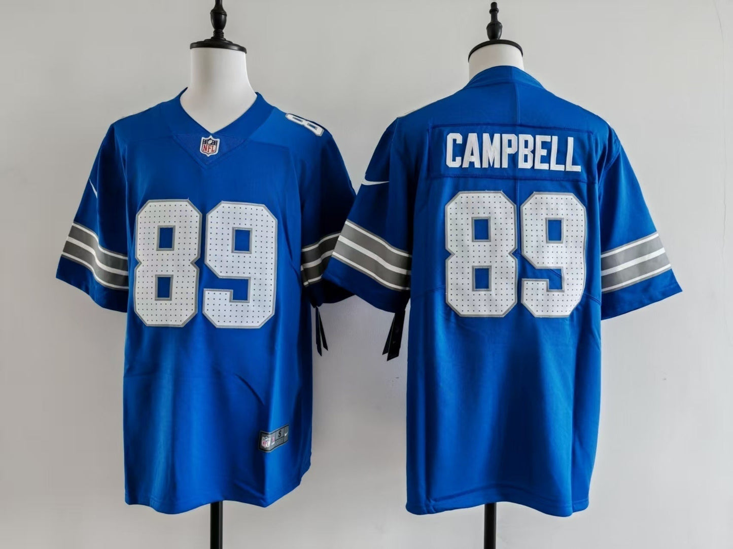 Men's Detroit Lions Dan Campbell Jersey - Blue