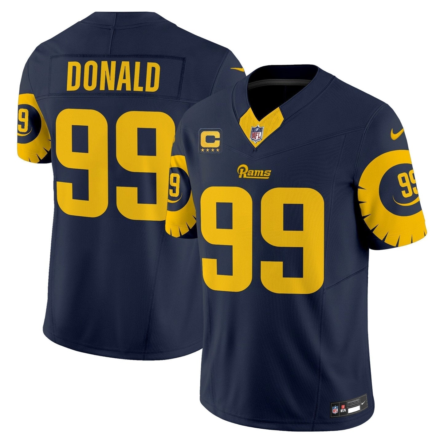 Mens Rams Special Vapor Limited Jersey All Stitched