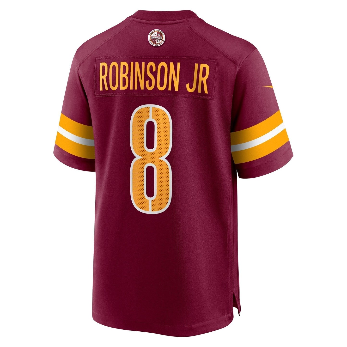 Brian Robinson Washington Commanders Nike Game Jersey - Burgundy