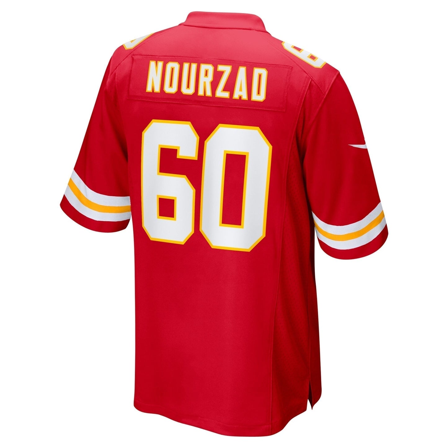 Hunter Nourzad Kansas City Chiefs Nike Game Jersey - Red